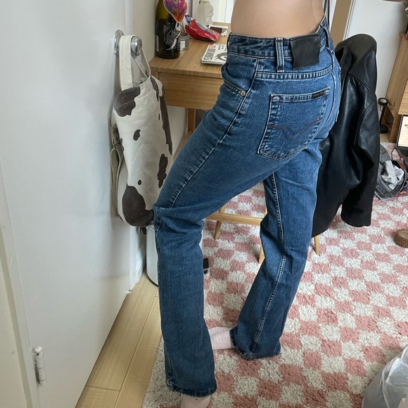 Harley Davidson low rise bootcut jeans size 4 - Picture 2 of 8